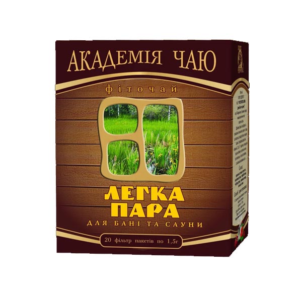 Фіточай №21 "Фіто з легкою парою (для бані та сауни)", 20 ф/п х 1,5 г