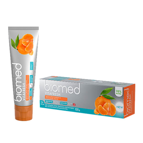 Koмплексна зубна паста “ Biomed Vitafresh / Вітафреш», 100гр