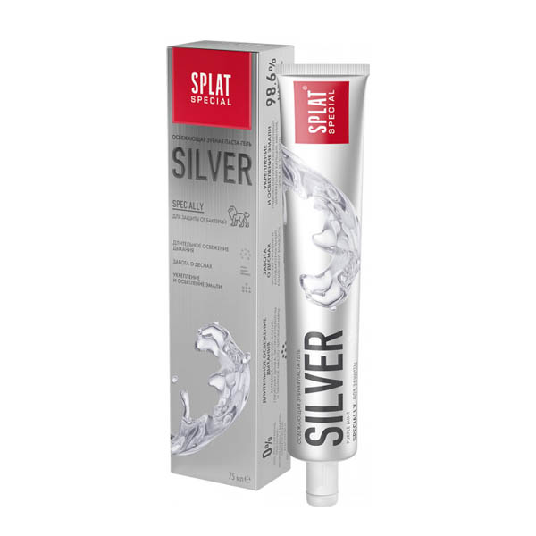 Зубна паста-гель Splat Special Silver, 75 мл
