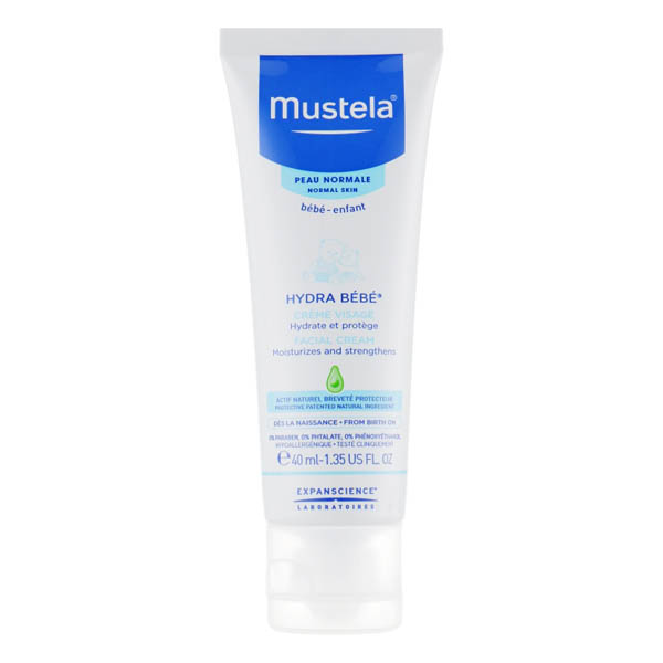 Mustela Hydra-Bebe Facial cream  звол.крем для обличчя,40 мл.