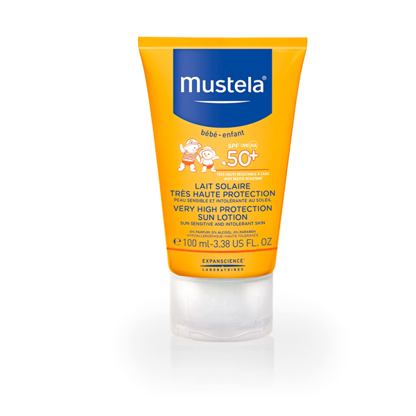 Mustela Very high protection sun lotion Сонцез. лосьон з високим ступенем захист SPF+50 100 мл