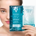 Маска тканинна Vichy Mineral 89, зміцнююча, відновлення шкіри обличчя, 29 мл