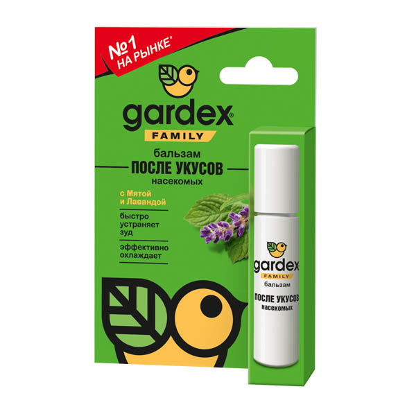 GARDEX FAMILY Бальзам-роликовый после укусов комаров