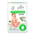BELLA Підгузки-трусики дитячі HAPPY BELLA BABY maxi 12 шт