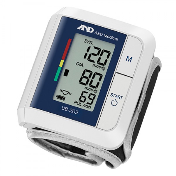 A&D Прилад для вимірювання артеріального тиску та частоти пульсу A&D UB-202