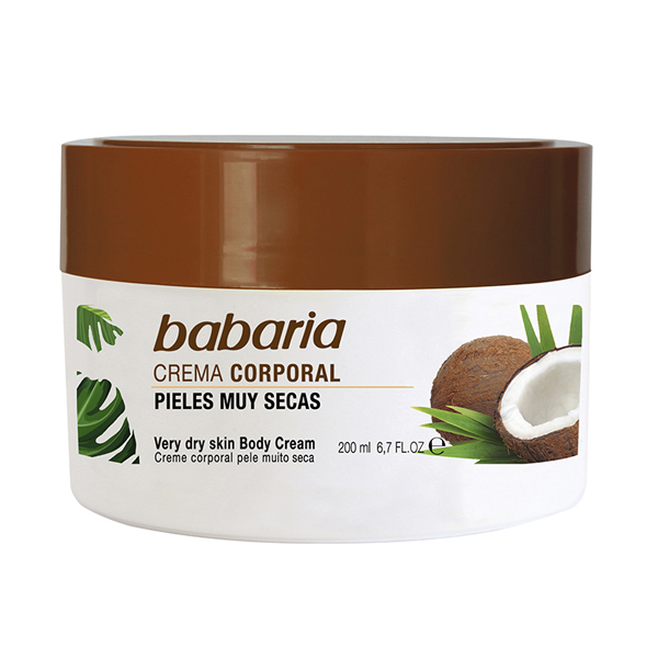 Babaria крем для тіла для дуже сухої шкіри з кокосовою олією 200 ml