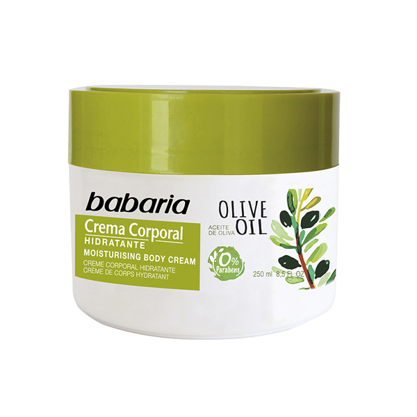 Babaria зволожувальний крем для тіла з олією оливи 250 ml