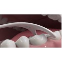 Комфортне очищення Задні зуби Флос-зубочистки, 75 шт
